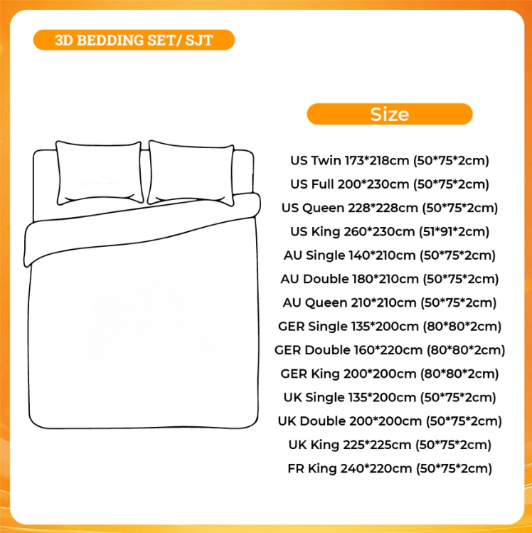 3D BEDDING SET - Kuromi Store