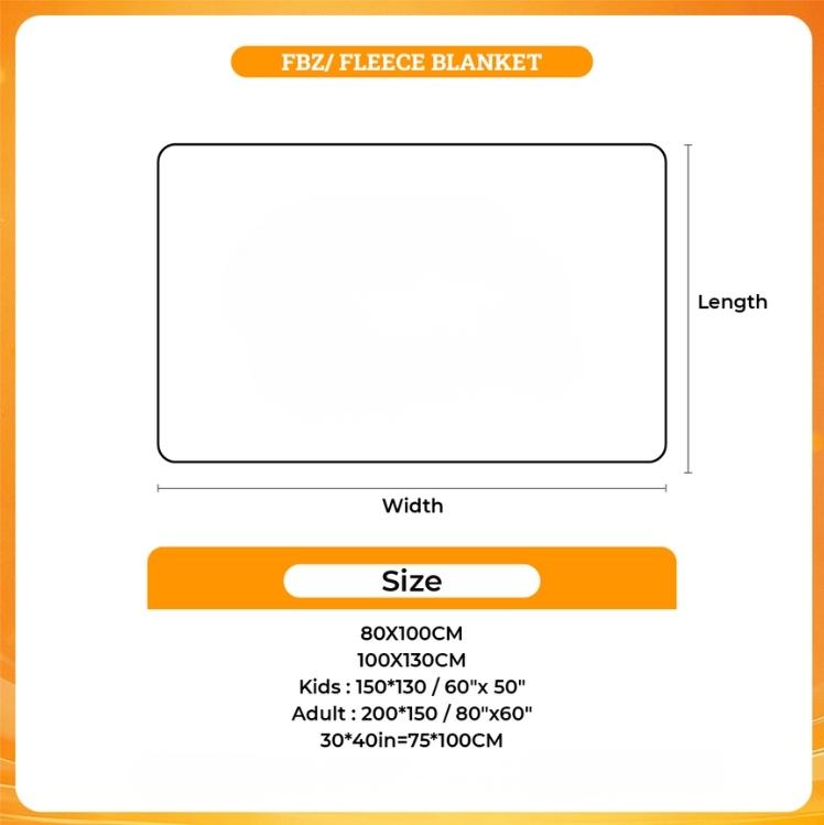 3D Fleece Blanket - Kuromi Store